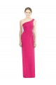 Azalea Soft Chiffon One Shoulder Long Sleeveless Bridesmaid Dress Toowoomba