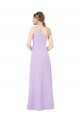 Lilac Soft Chiffon One Shoulder Long Sleeveless Formal Evening Gown / Bridesmaid Dress Toowoomba