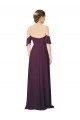 Soft Chiffon Sweetheart Long Cold Shoulder Formal Dress / Bridesmaid Dress Toowoomba