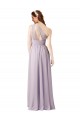 Chiffon One Shoulder Long Floor Length Sleeveless Bridesmaid Dress Toowoomba