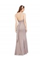 Black Soft Chiffon Off the Shoulder Long Sleeveless Prom Dress / Bridesmaid Dress Toowoomba