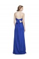 Soft Chiffon Sweetheart Long Sleeveless Bridesmaid Gown Toowoomba