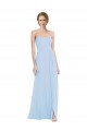 A-Line Soft Chiffon Sweetheart Long Sleeveless Formal Dress / Bridesmaid Dress Toowoomba