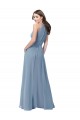Chiffon Halter Neck Long Sleeveless Bridesmaid Formal Dress Toowoomba