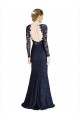 Keyhole Back Lace Sweetheart Long Long Sleeves Prom Dress / Bridesmaid Dress Toowoomba