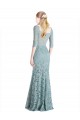 Lace Sweetheart Long Half Sleeves Prom Dress / Bridesmaid Dress Toowoomba