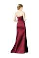 Satin Sweetheart Long Sleeveless Bridesmaid Dress / Evening Dress Toowoomba