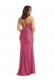 Tie Back Silk like Satin Spaghetti Straps Long Sleeveless Formal Plus Size Evening Gown / Prom Dress / Bridesmaid Dress Toowoomba