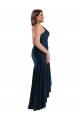 Silk like Satin Spaghetti Straps Long Sleeveless High Low Plus Size Evening Gown / Prom Dress / Bridesmaid Dress Toowoomba