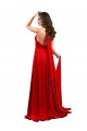 Open Back Red Spandex Halter Neck Long Sleeveless Formal Evening Gown / Prom Dress / Bridesmaid Dress Toowoomba