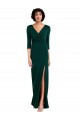 V-Back Spandex V-Neck Long Long Sleeves Formal Evening Gown / Prom Dress / Bridesmaid Dress Toowoomba