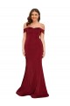 Spandex Off the Shoulder Long Sleeveless Formal Plus Size Evening Gown / Prom Dress / Bridesmaid Dress Toowoomba