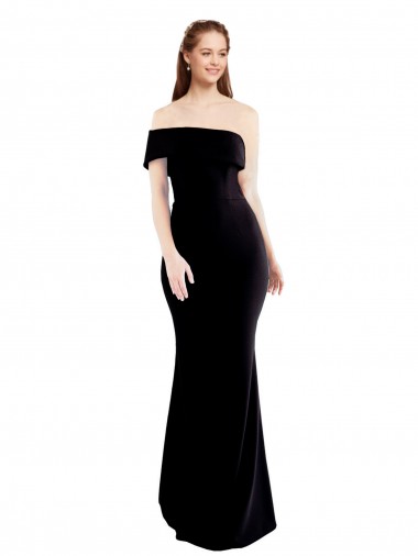 Keyhole Back Stretch Crepe One Shoulder Long Sleeveless Formal Evening Gown / Prom Dress / Bridesmaid Dress Toowoomba