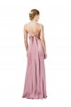 Low Back Black Stretch Crepe Spaghetti Straps Long Sleeveless Formal Evening Gown / Prom Dress / Bridesmaid Dress Toowoomba