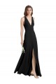 Stretch Crepe Halter Neck Long Sleeveless Formal Evening Gown / Prom Dress / Bridesmaid Dress Toowoomba