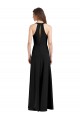 Stretch Crepe Halter Neck Long Sleeveless Formal Evening Gown / Prom Dress / Bridesmaid Dress Toowoomba