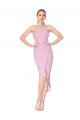 Stretch Crepe Halter Neck Knee Length Sleeveless Bridesmaid Dress / Formal Dress Toowoomba