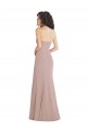 Dusty Pink Stretch Crepe Sweetheart Long Sleeveless Formal Dress / Bridesmaid Dress Toowoomba