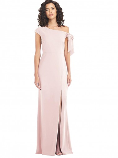 Stretch Crepe Off the Shoulder Long Cap Sleeves Formal Evening Gown / Prom Dress / Bridesmaid Dress Toowoomba