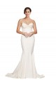 Low Back Stretch Satin Cowl Neck Sweep Train Sleeveless Formal Evening Gown / Prom Dress / Bridesmaid Dress Toowoomba