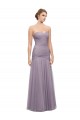 Heather Tulle Sweetheart Long Sleeveless Bridesmaid Dress Toowoomba