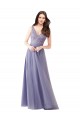 V-Back Tulle & Lace Sweetheart Long Sleeveless Formal Dress / Bridesmaid Dress Toowoomba