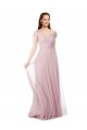 Tulle Off the Shoulder Long Sleeveless Bridesmaid Dress / Evening Dress Toowoomba