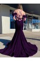Velvet Sequin Spaghetti Straps Court Train Sleeveless Prom Dress / Evening Dress Toowoomba