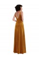 V-Back Stretch Velvet V-Neck Long Sleeveless Semi Formal Evening Dress / Prom Dress / Bridesmaid Dress Toowoomba